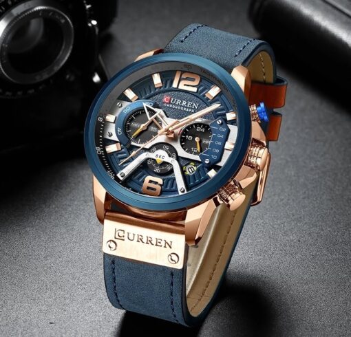 Curren 8329 Men's Chronograph Watch – Blue