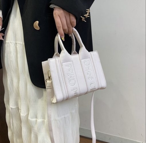 Chloé Mini Woody Tote Bag