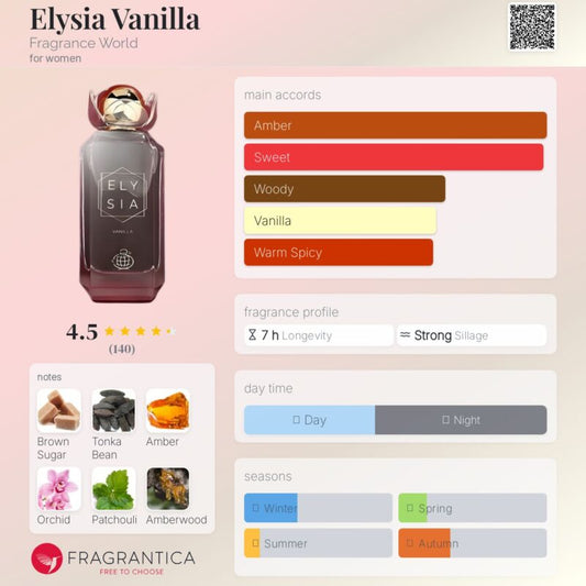 Elysia Vanilla 100ml