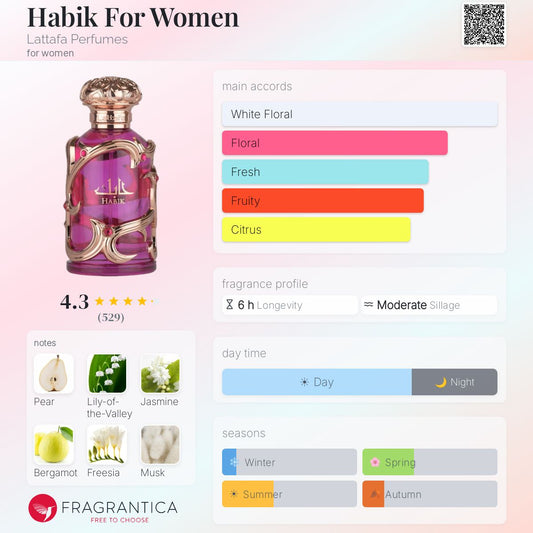 Habik Woman By Lattafa EDP 100ml