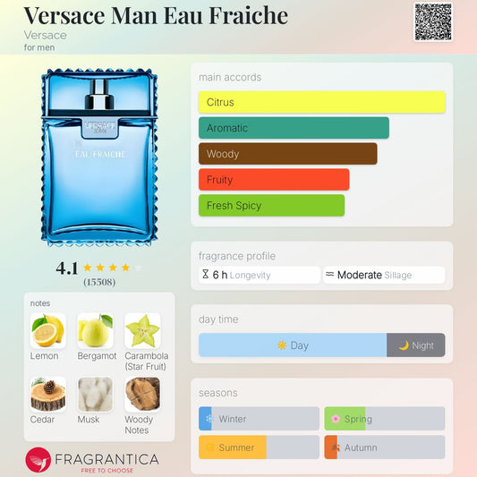 Versace Man Fraîche EDT 100ml