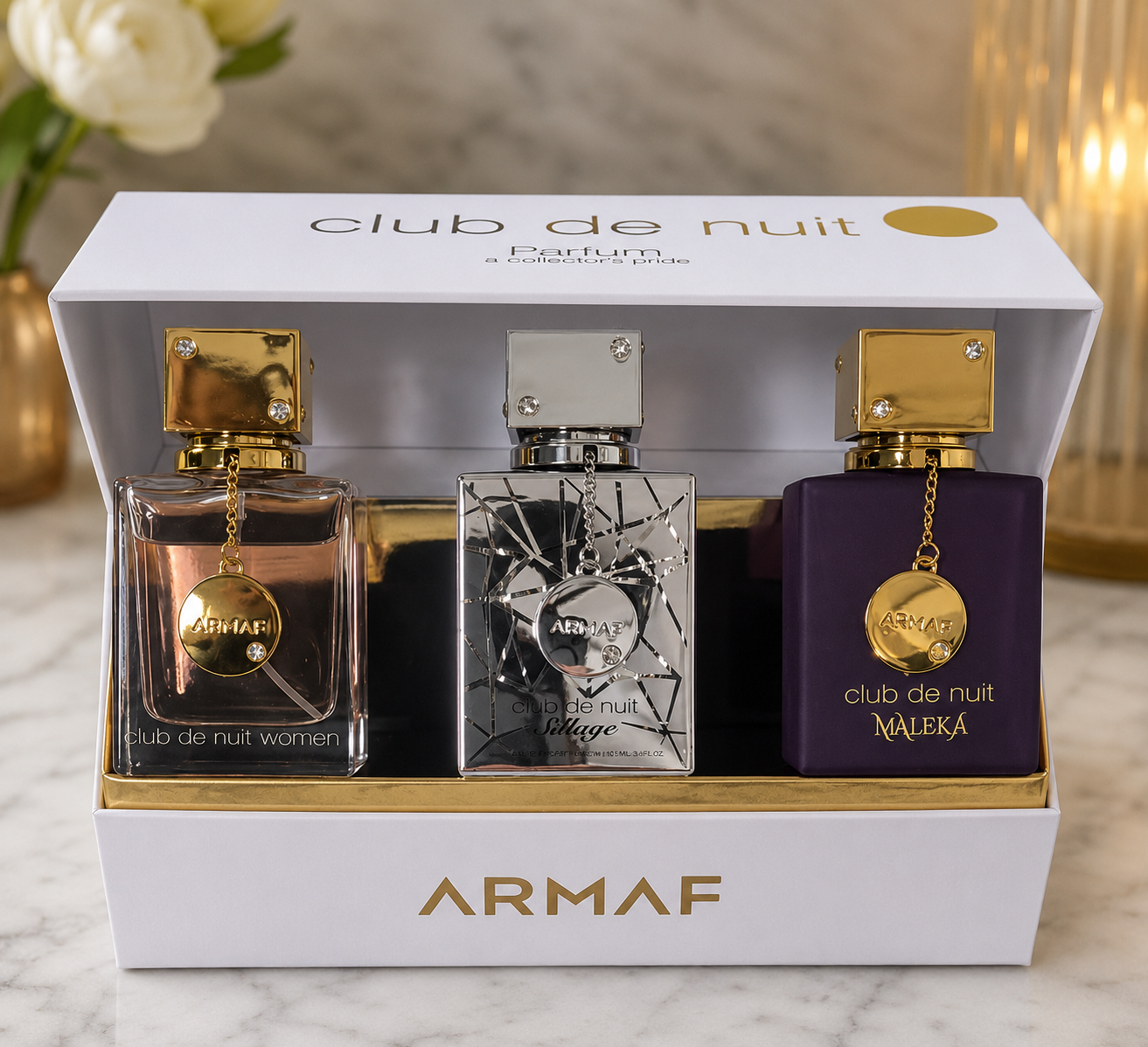 Armaf Club De Nuit Maleka/Woman/Sillage Set (3x30ml)