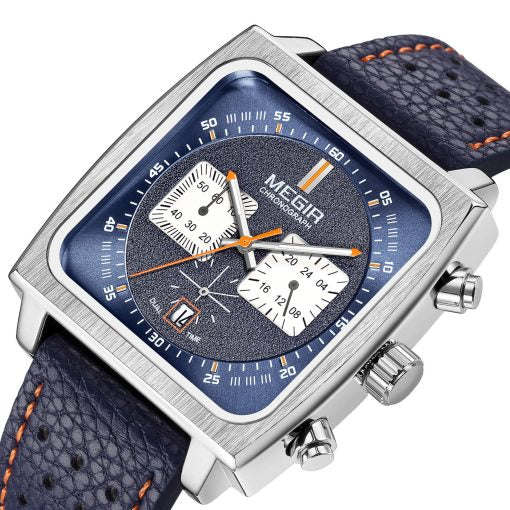 Megir 2182 Men's Chronograph Watch – Blue