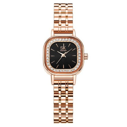 Shengke K0170 Ladies Watch – Rose Gold
