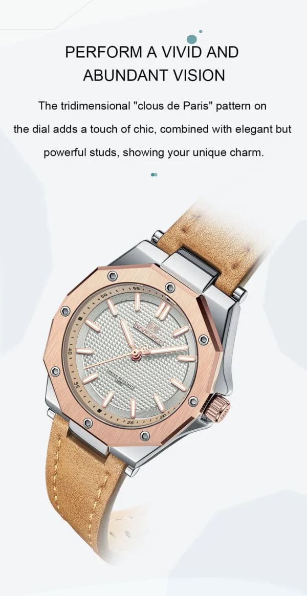 Naviforce 5026 Ladies Watch – Orange