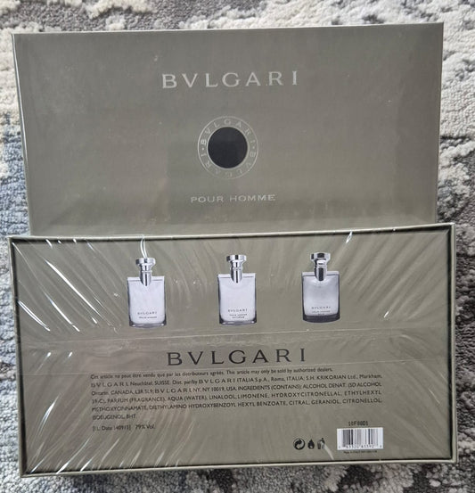 Bvlgari Pour Homme Set (3x30ml)
