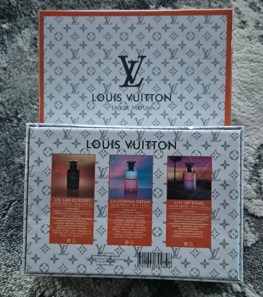 Louis Vuitton Les Sables Roses/ California Dream/City of Stars (3x30ml)