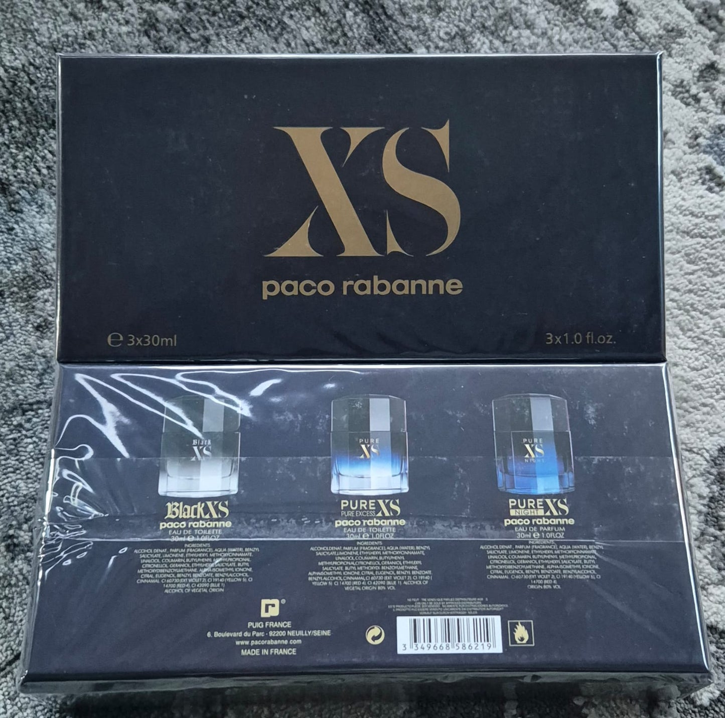 Paco Rabanne XS Set (3x30ml)