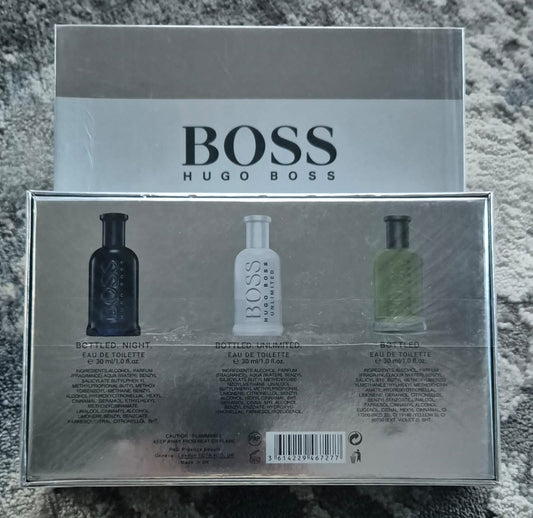 Hugo Boss Bottled Classic/Unlimited/Bottled Night Set (3x30ml)