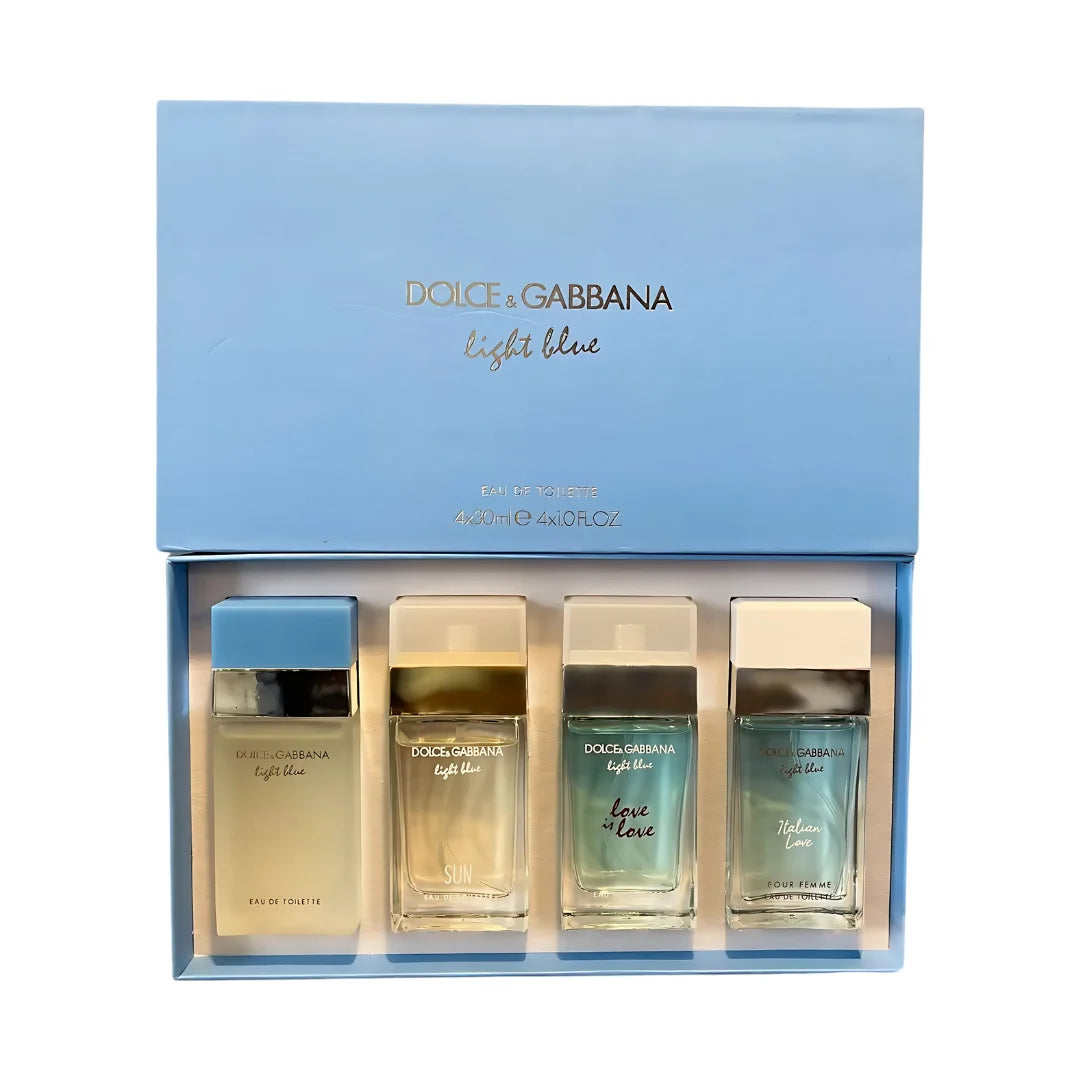 D&G Light Blue Set (4x30ml)