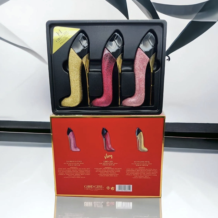 CH Good Girl Glitter Heel Set (Very Glam) (3x30ml)