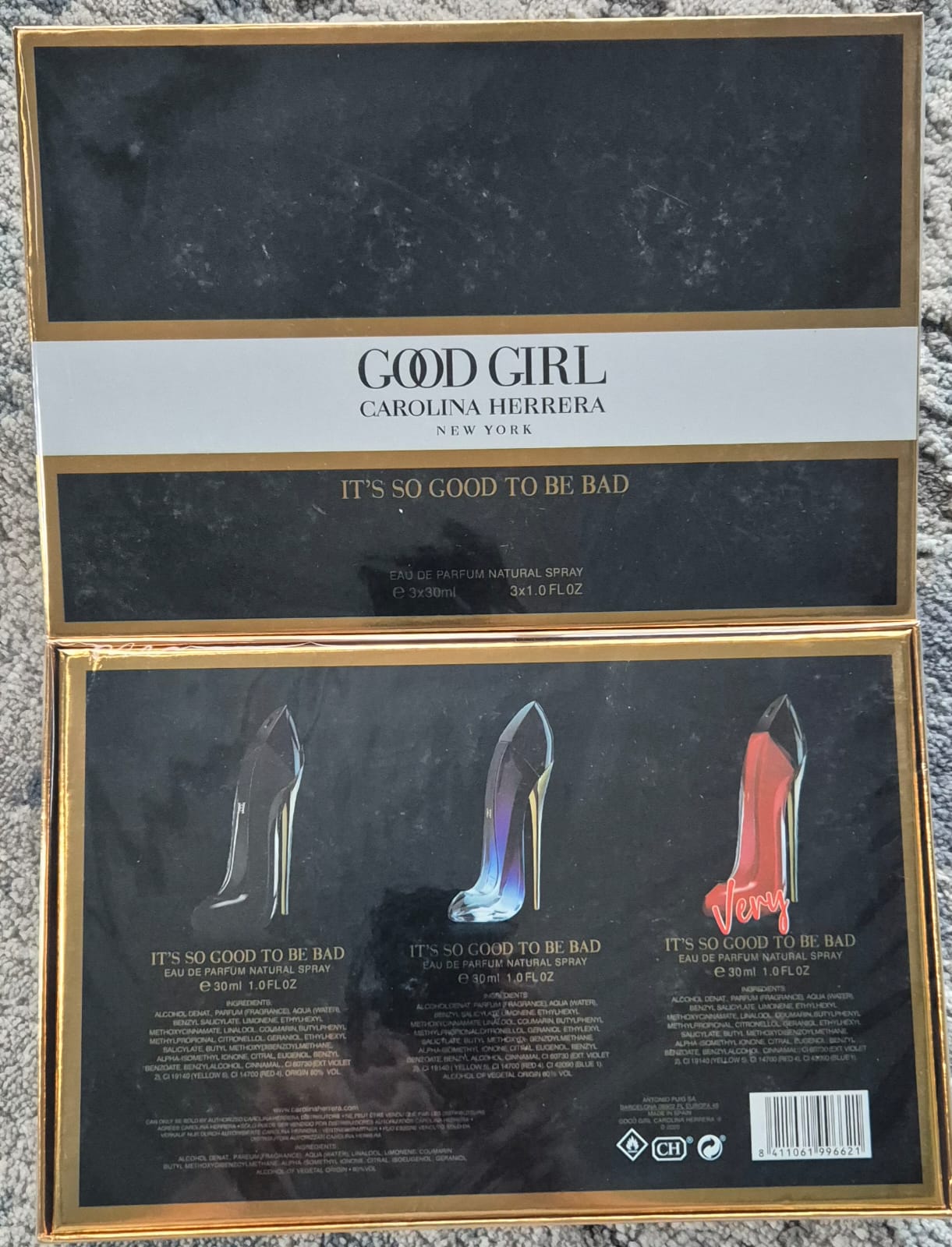 CH Good Girl Black/Legere/Very Set (3x30ml)