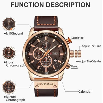 Curren 8291 Men's Chronograph Watch