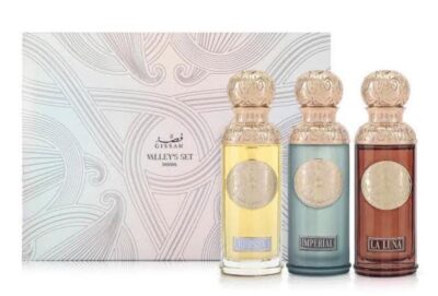 Valleys By Gissah (Set Of 3 and Includes Gift Bag) (Dubai Gift Set)