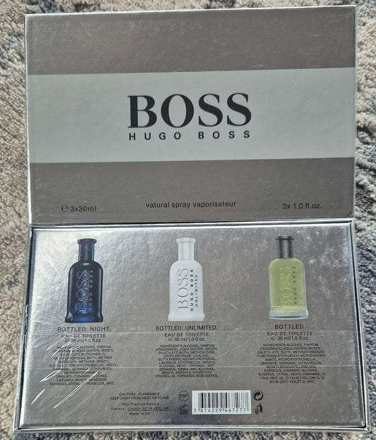 Hugo Boss Bottled Set 3x30ml