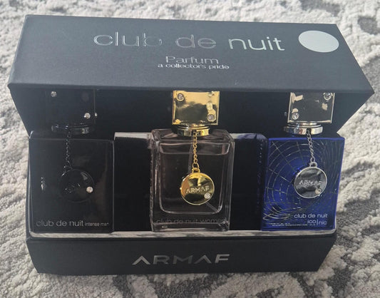 Armaf Club De Nuit Intense Man/Woman/Iconic Set (3x30ml)