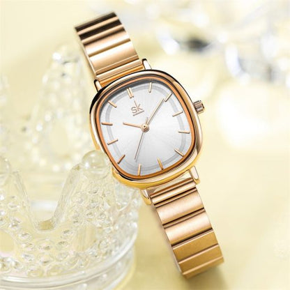 Shengke K0174 Ladies Watch – Rose Gold