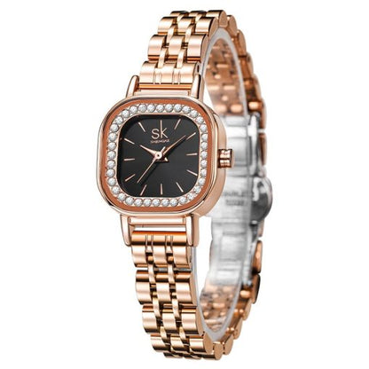 Shengke K0170 Ladies Watch – Rose Gold