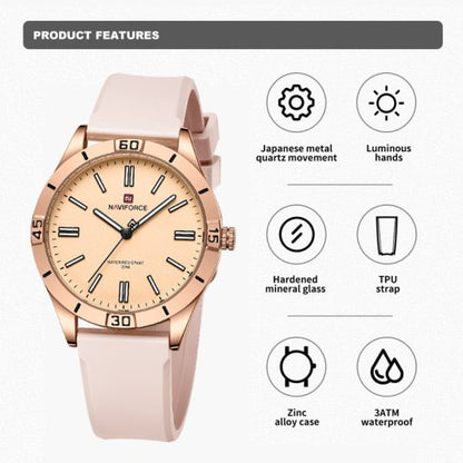 Naviforce 5041 Ladies Watch – Pink