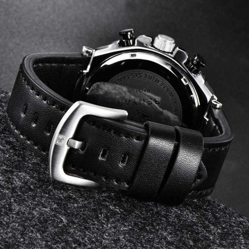 Benyar 5151 Men's Chronograph Watch – Black