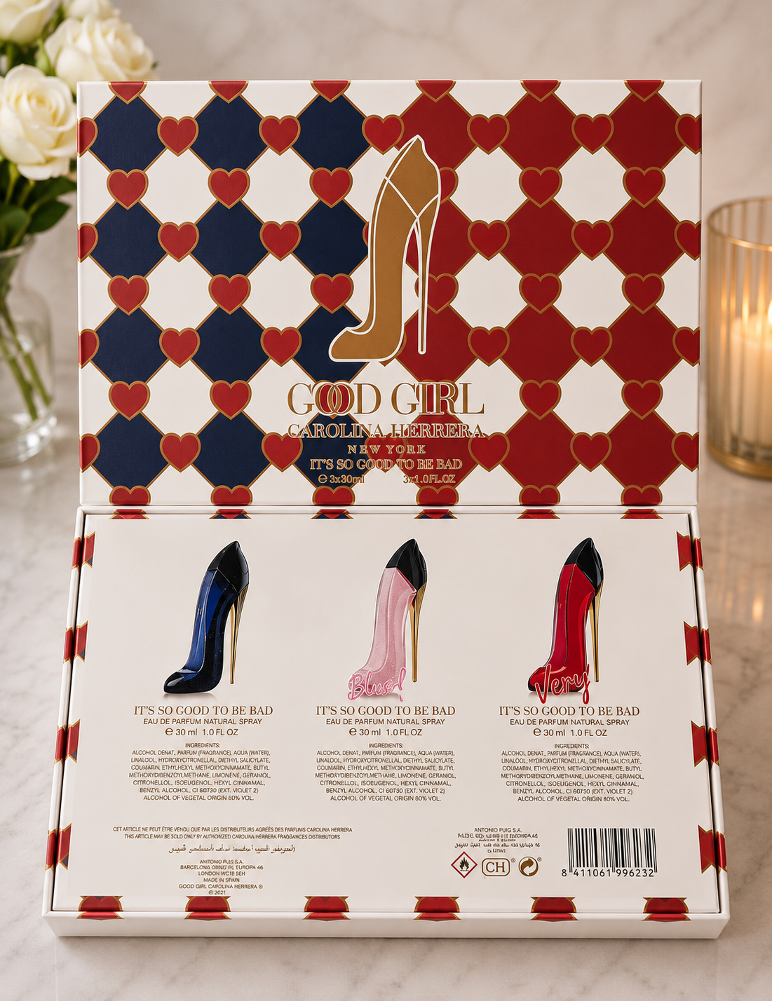 CH Good Girl Black/Blush/Very Set (3x30ml) (Ladies Gift Set)
