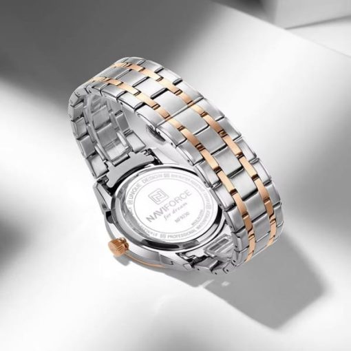 Naviforce 9230 Men's Watch – Silver/Gold