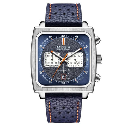 Megir 2182 Men's Chronograph Watch – Blue