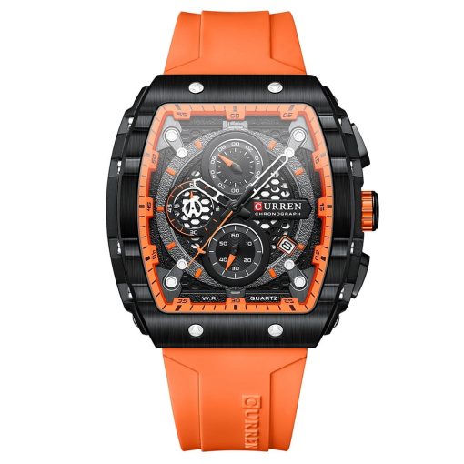 Curren 8442 Men's Chronograph Watch – Orange