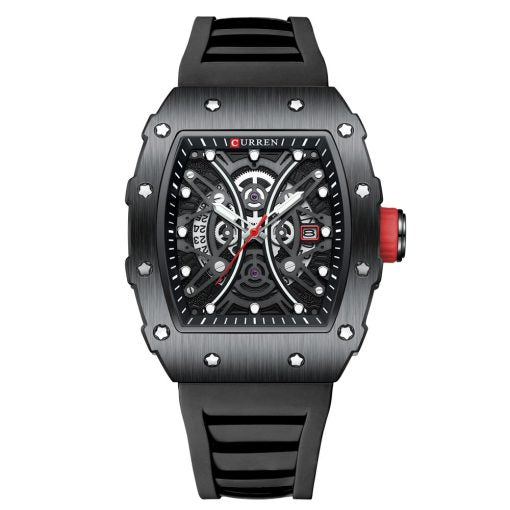 Curren 8438 Men's Chronograph Watch – Black