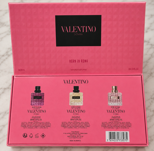 Valentino Donna Born In Roma ExtraDose/Yellow Dream/The Gold Set (3x30ml) (Ladies Gift Set)