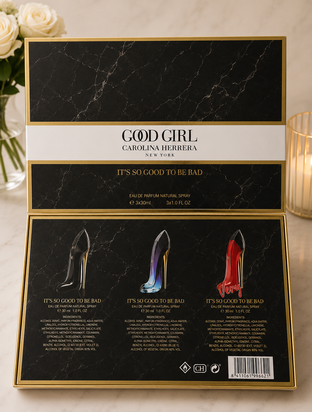 CH Good Girl Black/Legere/Very Set (3x30ml)