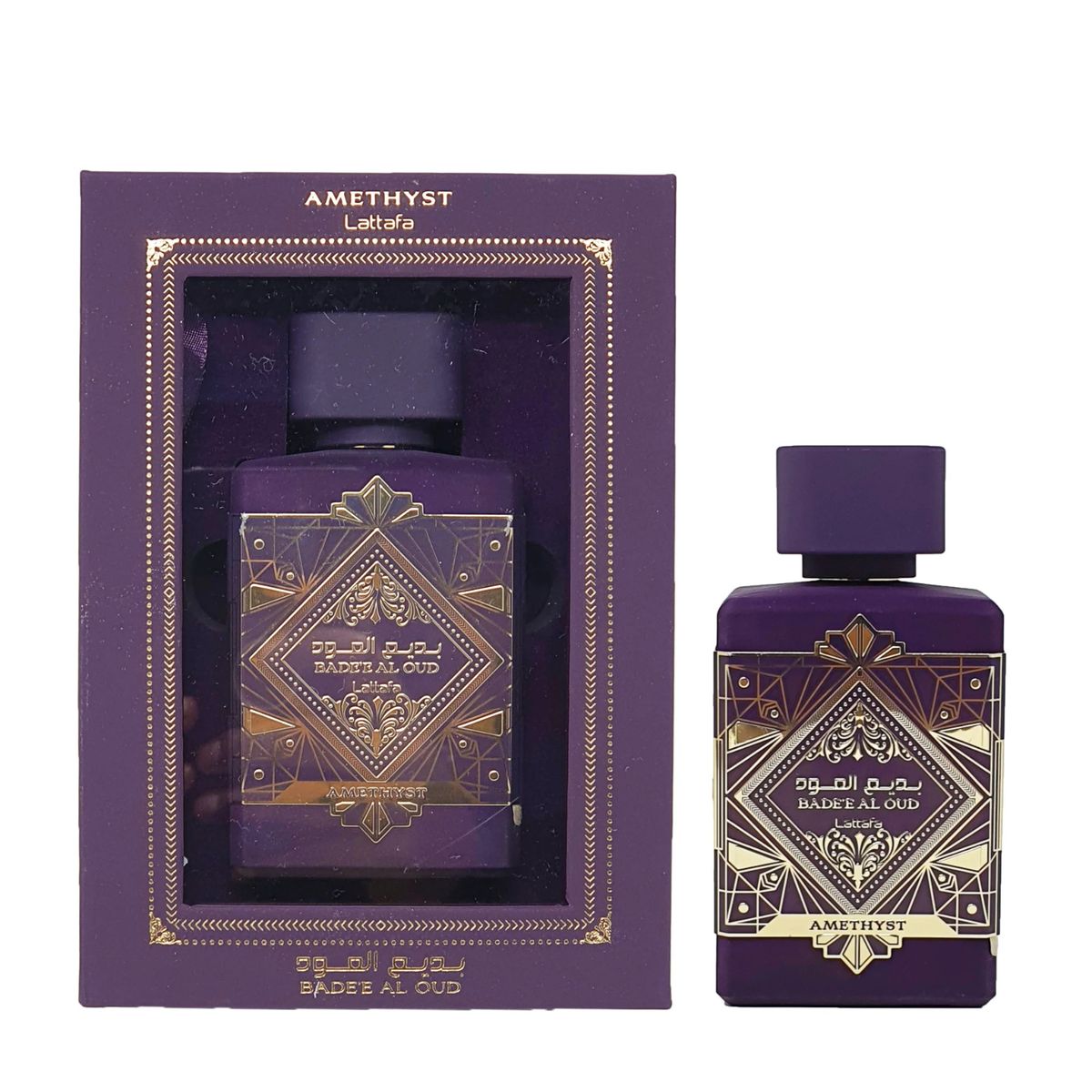 Badee Al Oud Amethyste By Lattafa EDP 100ml (Purple) -UNISEX