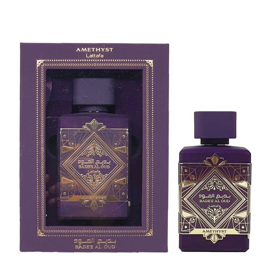 Badee Al Oud Amethyste By Lattafa EDP 100ml (Purple) -UNISEX