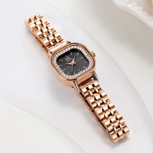 Shengke K0170 Ladies Watch – Rose Gold