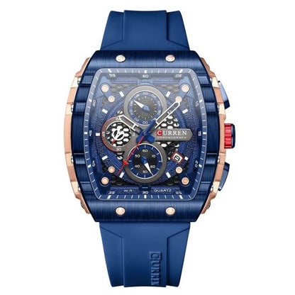 Curren 8442 Men's Chronograph Watch – Blue