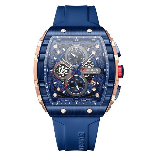 Curren 8442 Men's Chronograph Watch – Blue