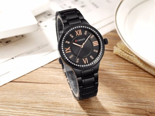 Curren 9004 Ladies Watch – Black