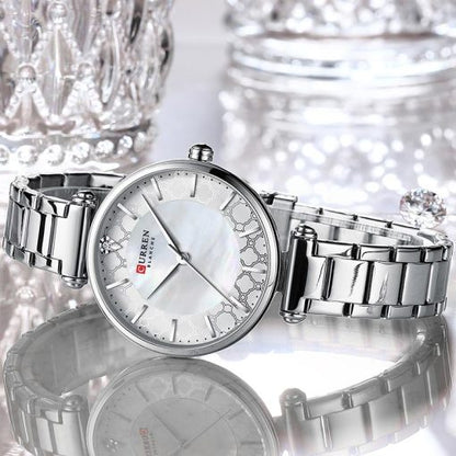 Curren Ladies Watch – Silver