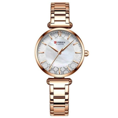 Curren 9072 Ladies Watch – Rose Gold