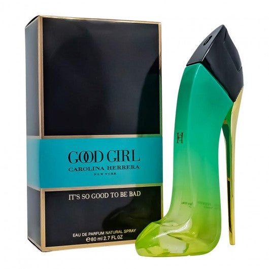 CH Good Girl EDP 80ml (2 Toned Heel - Yellow & Turquoise)