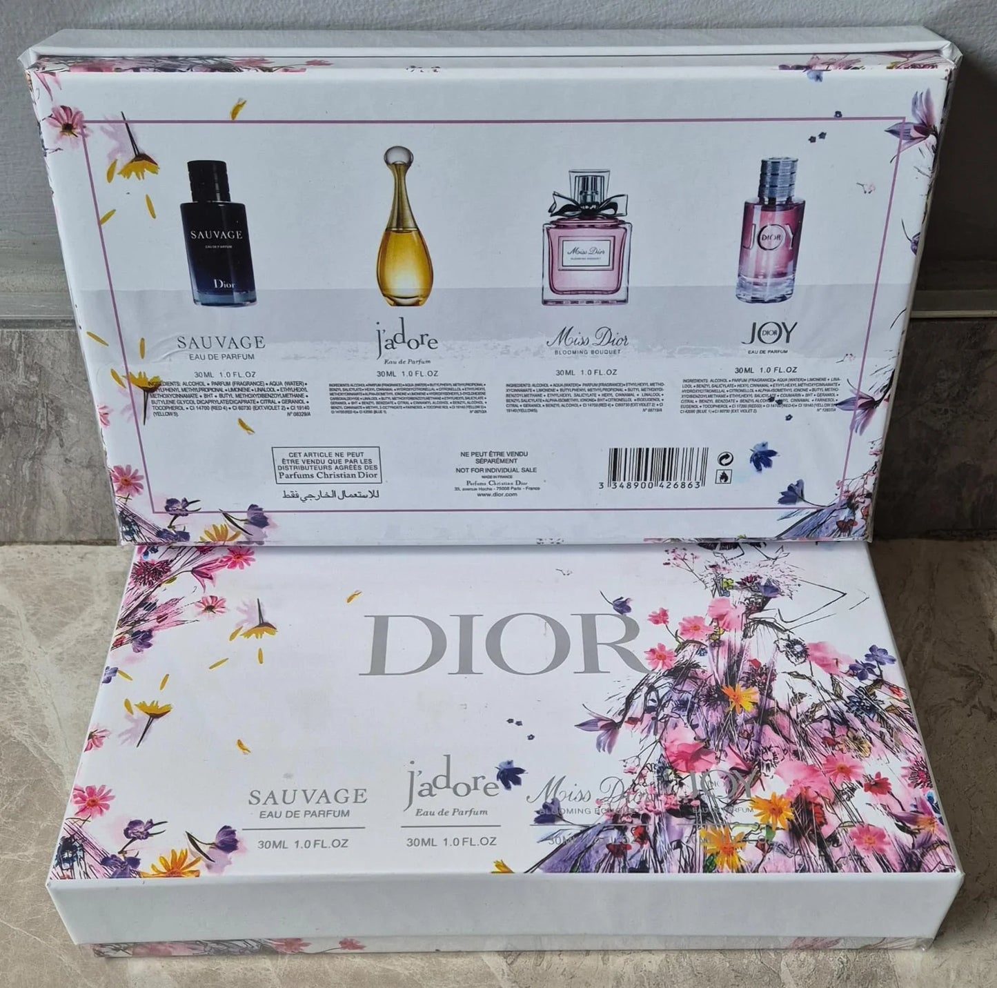 His & Hers Combo Christian Dior Set (4 x 30ml)