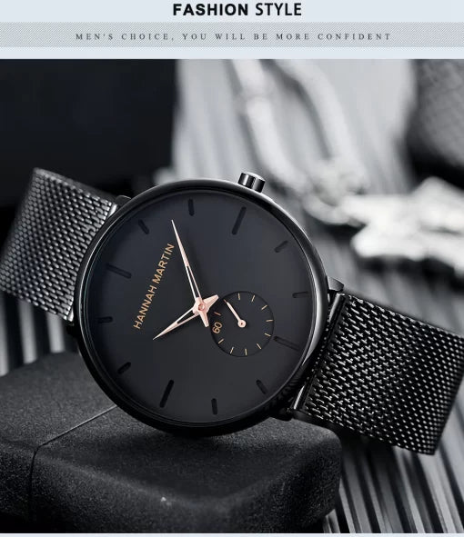 Hannah Martin HM-2140 Ladies Watch – Black