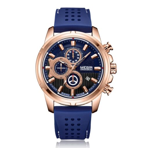 Megir Men's 2101 Chronograph Watch – Blue