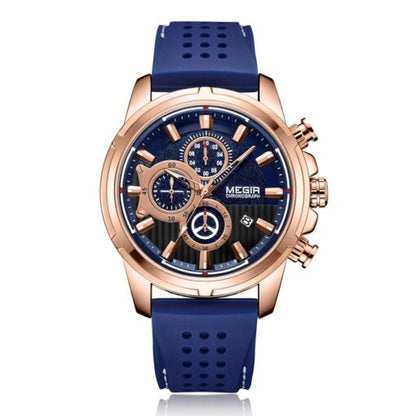 Megir Men's 2101 Chronograph Watch – Blue