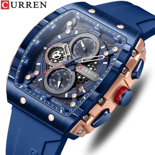Curren 8442 Men's Chronograph Watch – Blue