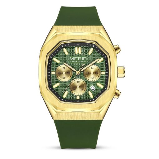 Megir 2215 Men's Chronograph Watch – Green