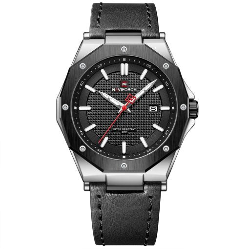 Naviforce 9200 Men's Chronograph Watch – Black