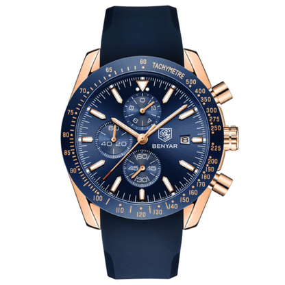 Benyar 5140 Men's Chronograph Watch – Blue