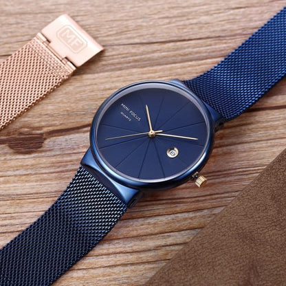 Mini Focus 0176 Men's Watch – Blue