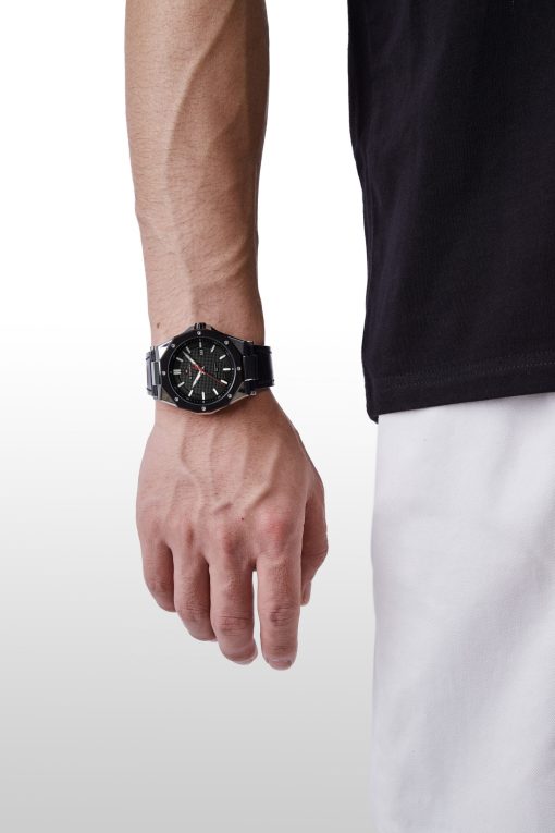Naviforce 9200 Men's Chronograph Watch – Black